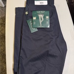 Lauren Ralph Lauren Men's Navy Dress Pants